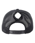Infinity Her JO Women's Corduroy Cap - Black / Black Leopard/ Black - back