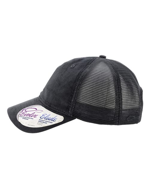 Infinity Her JO Women's Corduroy Cap - Black / Black Leopard/ Black - side