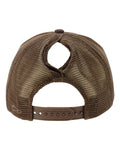Infinity Her JO Women's Corduroy Cap - Chocolate/ Tonal Fawn/ Chocolate - back