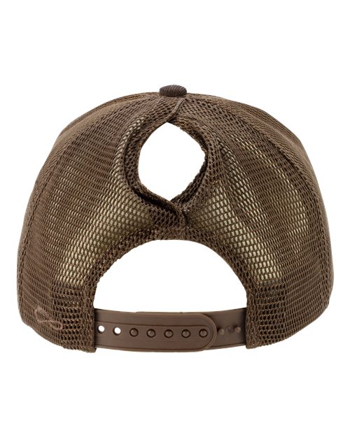 Infinity Her JO Women's Corduroy Cap - Chocolate/ Tonal Fawn/ Chocolate - back