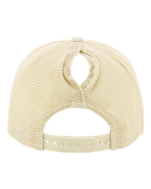 Infinity Her JO Women's Corduroy Cap - Vanilla/ Tonal Longhorn/ Vanilla - back