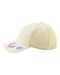 Infinity Her JO Women's Corduroy Cap - Vanilla/ Tonal Longhorn/ Vanilla - side