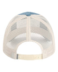 Imperial X240M The Gambit Mesh Back Cap - Breaker Blue/ Stone - back