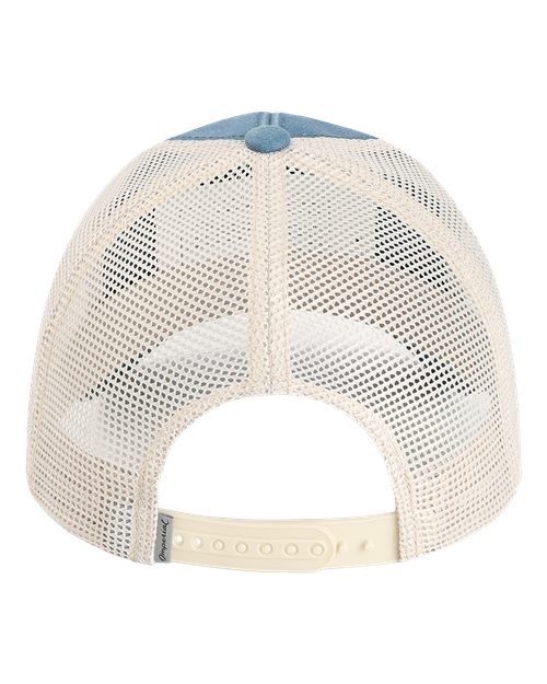 Imperial X240M The Gambit Mesh Back Cap - Breaker Blue/ Stone - back