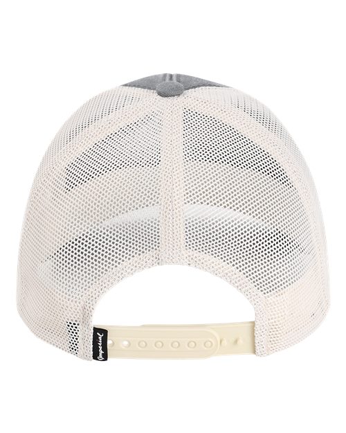Imperial X240M The Gambit Mesh Back Cap - Charcoal/ Stone - back