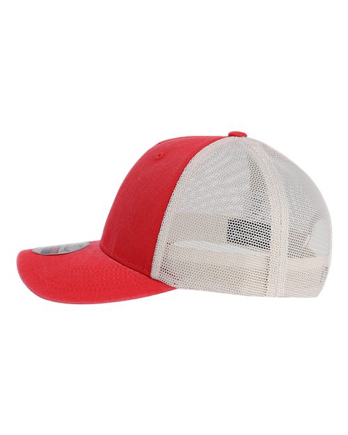 Imperial X240M The Gambit Mesh Back Cap - Nantucket Red/ Stone - side