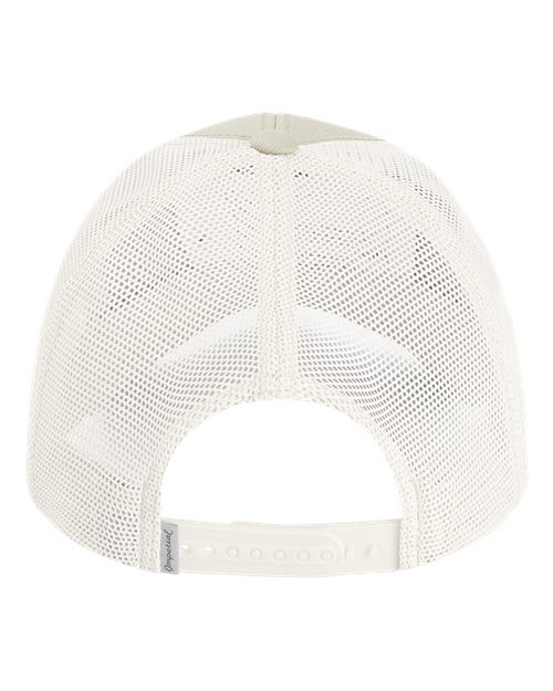 Imperial X240M The Gambit Mesh Back Cap - Stone Khaki/ Stone - back