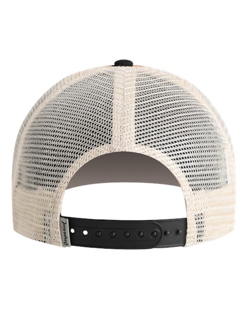 Imperial 1287 North Country Trucker Cap - Buckthorn Brown/ Black/ Stone - back