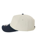 Imperial 5054 The Wrightson Cap - Putty/ Navy/ Navy - side