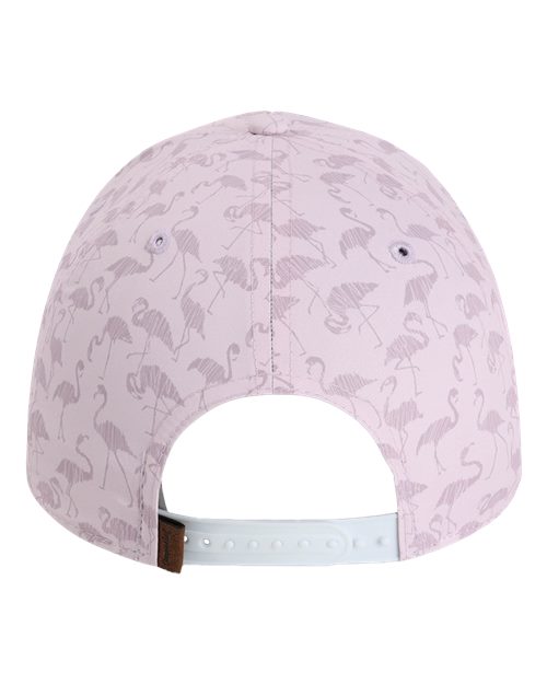 Imperial 5058 The Outtasite Cap - Flamingos Pink - back