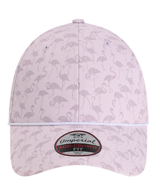 Imperial 5058 The Outtasite Cap - Flamingos Pink - front