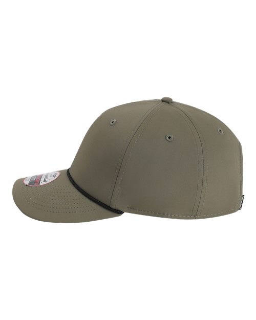 Imperial 7054 The Wingman Cap - Olive Green/ Black - side