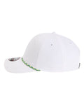 Imperial 7054 The Wingman Cap - White/ Green/ Yellow - side