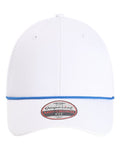 Imperial 7054 The Wingman Cap - White/ Royal - front
