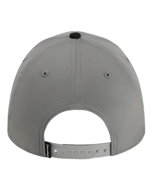 Imperial 7054 The Wingman Cap - Grey/ Black/ Black/ Grey - back