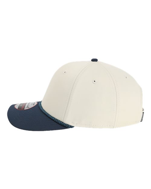 Imperial 7054 The Wingman Cap - Putty/ Navy/ Navy - side