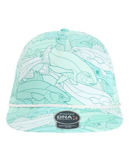 Imperial DNA014 The Golden Hour Cap - Aqua - front