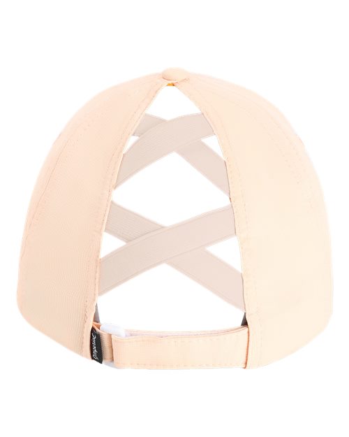 Imperial L338 The Hinsen Performance Ponytail Cap - Peach - back
