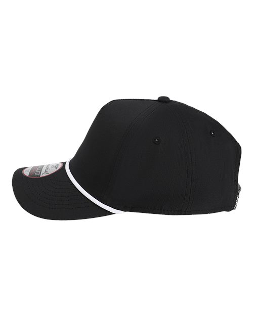 Imperial L5059 The Corral Cap - Black/ White - side