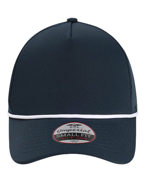 Imperial L5059 The Corral Cap - True Navy/ White - front