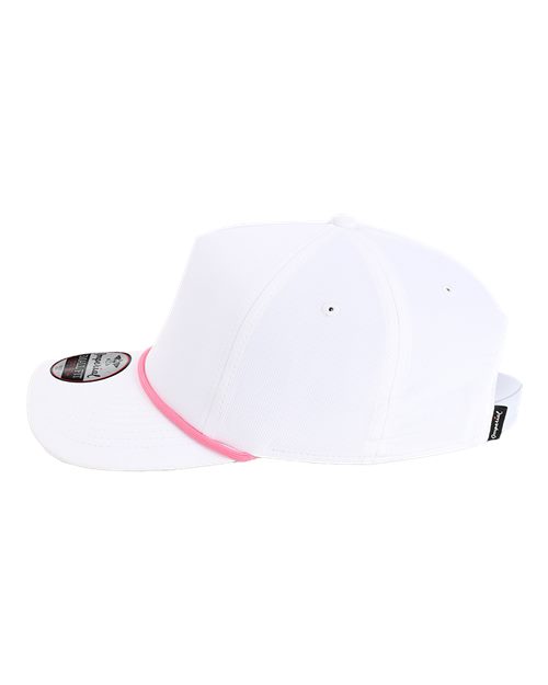 Imperial L5059 The Corral Cap - White/ Hot Pink - side
