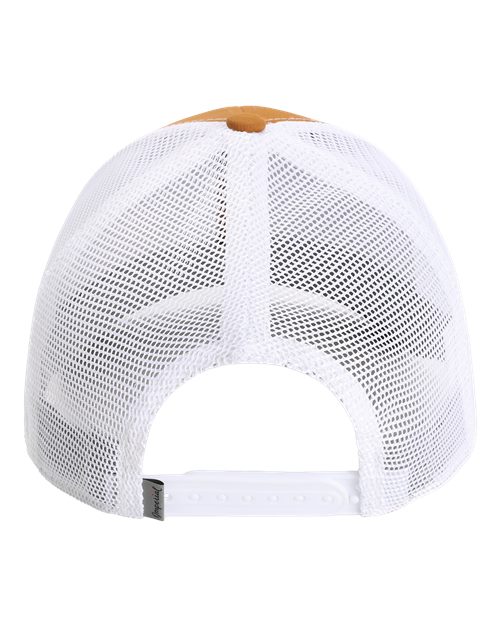 Imperial X210SM The Original Sport Mesh Cap - Buckthorn Brown/ White - back