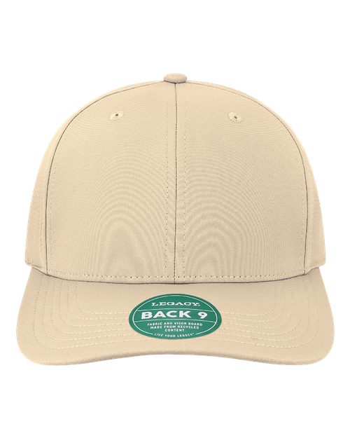 LEGACY B9A Back Nine Cap - Stone - front