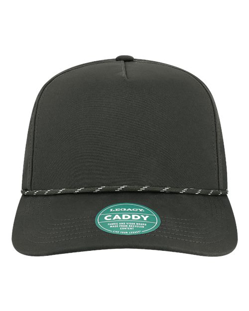 LEGACY CADDY The Caddy Rope Adjustable Cap - Black - front