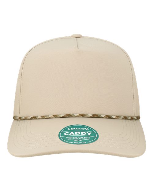 LEGACY CADDY The Caddy Rope Adjustable Cap - Stone - front