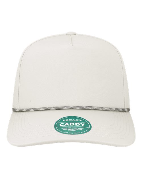 LEGACY CADDY The Caddy Rope Adjustable Cap - White - front