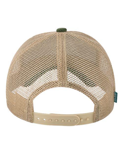 LEGACY OFAFP Old Favorite Five-Panel Trucker Cap - Deep Forest - back