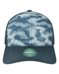 LEGACY REMPA Reclaim Mid-Pro Adjustable Cap - Navy Camo Dots - front