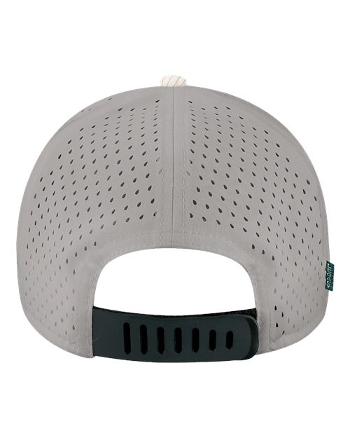 LEGACY REMPA Reclaim Mid-Pro Adjustable Cap - White Grey Topo - back