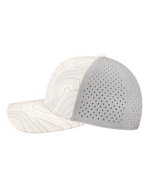 LEGACY REMPA Reclaim Mid-Pro Adjustable Cap - White Grey Topo - side