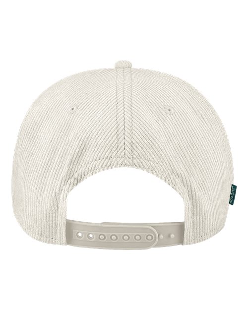 LEGACY ROADIE Five-Panel Adjustable Cap - Ivory Corduroy - back