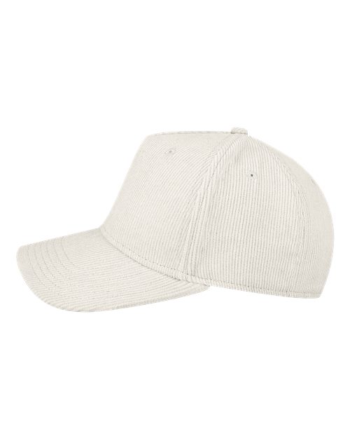 LEGACY ROADIE Five-Panel Adjustable Cap - Ivory Corduroy - side