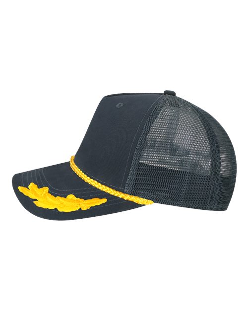 LEGACY ROADIE Five-Panel Adjustable Cap - Navy Admiral - side