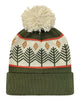 Rustic Trees/ Olive Green