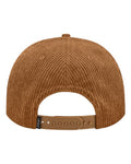 LOCALE WILSON Five-Panel Rope Cap - Camel Corduroy - back