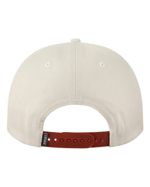 LOCALE WILSON Five-Panel Rope Cap - Cream - back