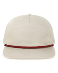LOCALE WILSON Five-Panel Rope Cap - Cream - front