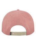 LOCALE WILSON Five-Panel Rope Cap - Rose/ Cream - back