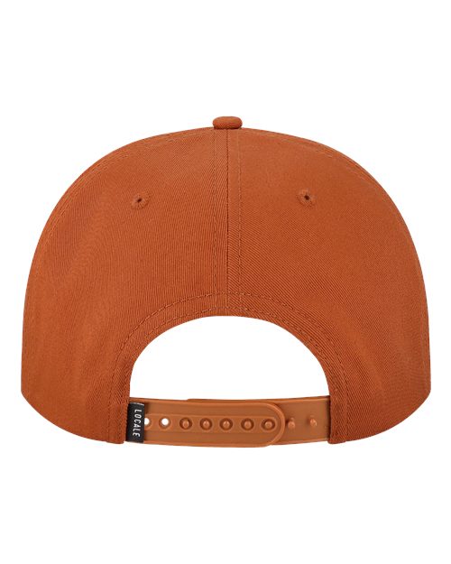 LOCALE WILSON Five-Panel Rope Cap - Rust - back