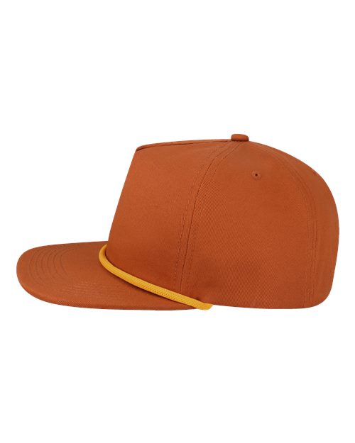 LOCALE WILSON Five-Panel Rope Cap - Rust - side