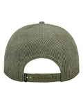 LOCALE WILSON Five-Panel Rope Cap - Sage Corduroy - back