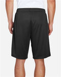 Team 365 TT11SH Men's Zone Performance Shorts - Black - model back