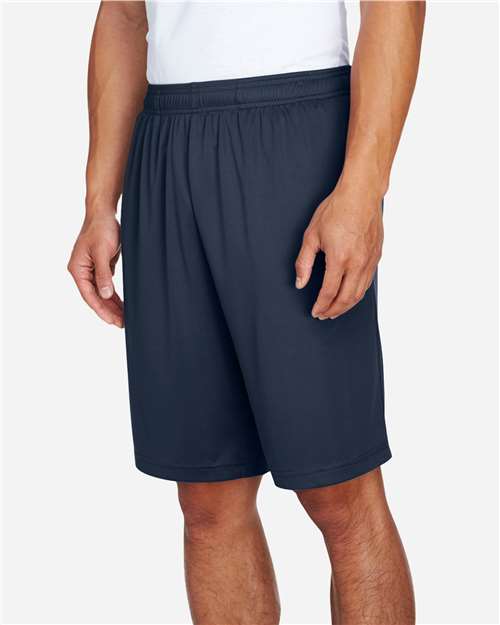 Team 365 TT11SH Men's Zone Performance Shorts - Sport Dark Navy - model side