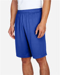 Team 365 TT11SH Men's Zone Performance Shorts - Sport Royal - model side