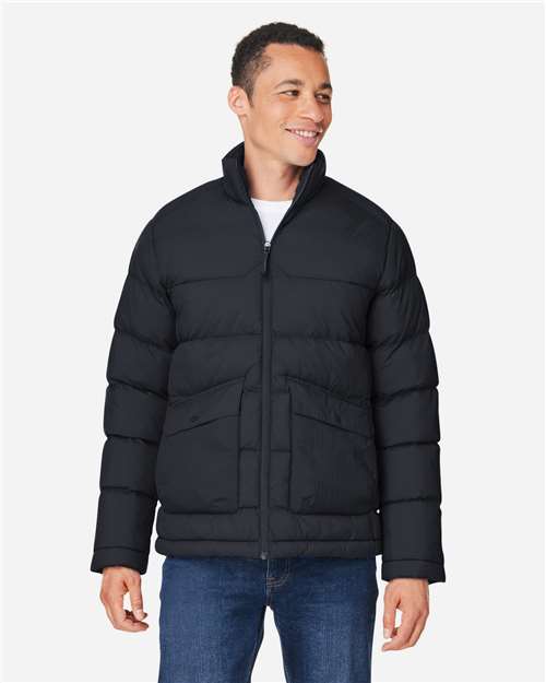 Core 365 CE720 Men's Inspire Puffer Jacket - Black - model front