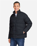 Core 365 CE720 Men's Inspire Puffer Jacket - Black - model side